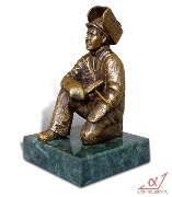 Статуэтка "Сварщик". Бронза.