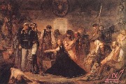 Ян Матейко. Закованная Польша. 1863 г.